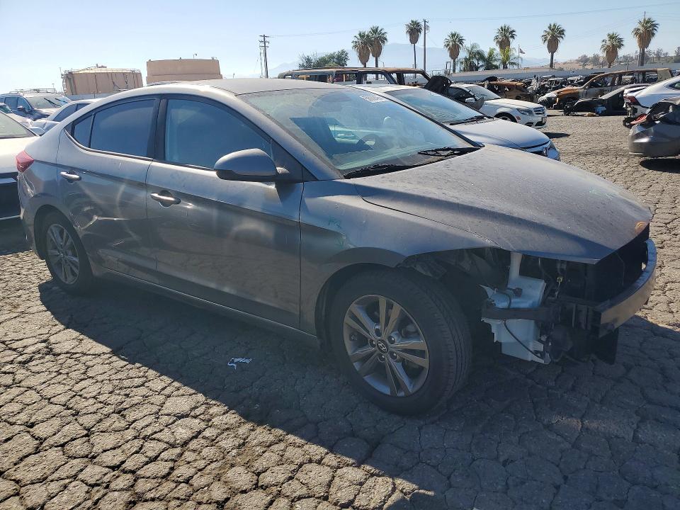 2018 Hyundai VIN 5NPD84LF7JH258165 COPART salvage auction — FRONT END, Ca - Salvage Certificate, sold $2,600 on 2026-07-02 (photo 4)