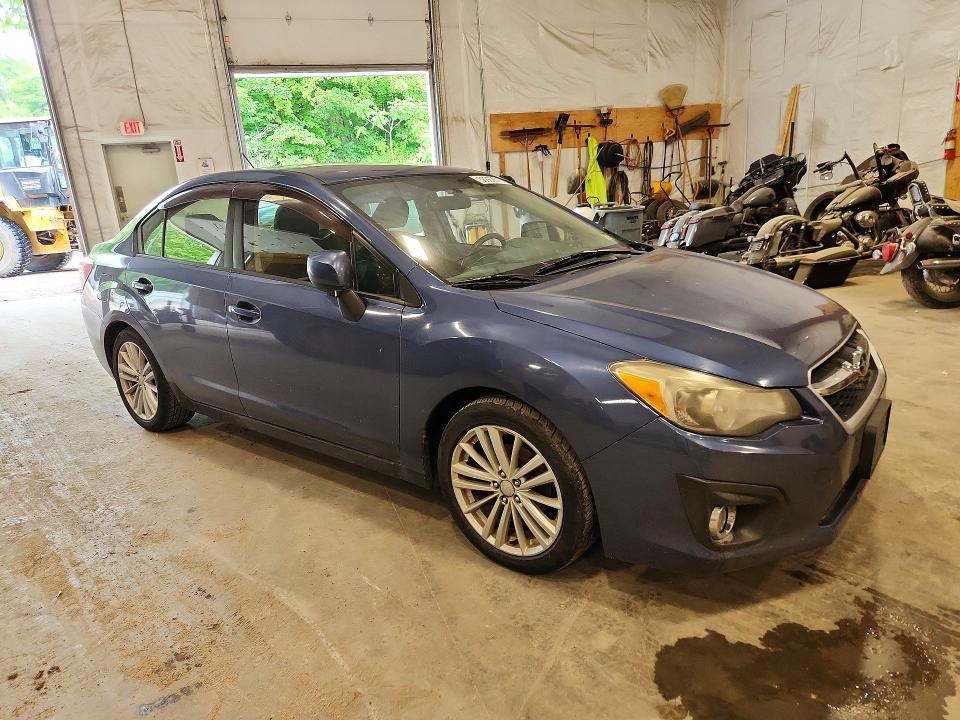 2013 Subaru Impreza VIN JF1GJAD61DH008136 COPART salvage auction — SIDE, Vt - Cert Of Title-Salvage Vehicle, sold $1,400 on 2026-07-20 (photo 4)