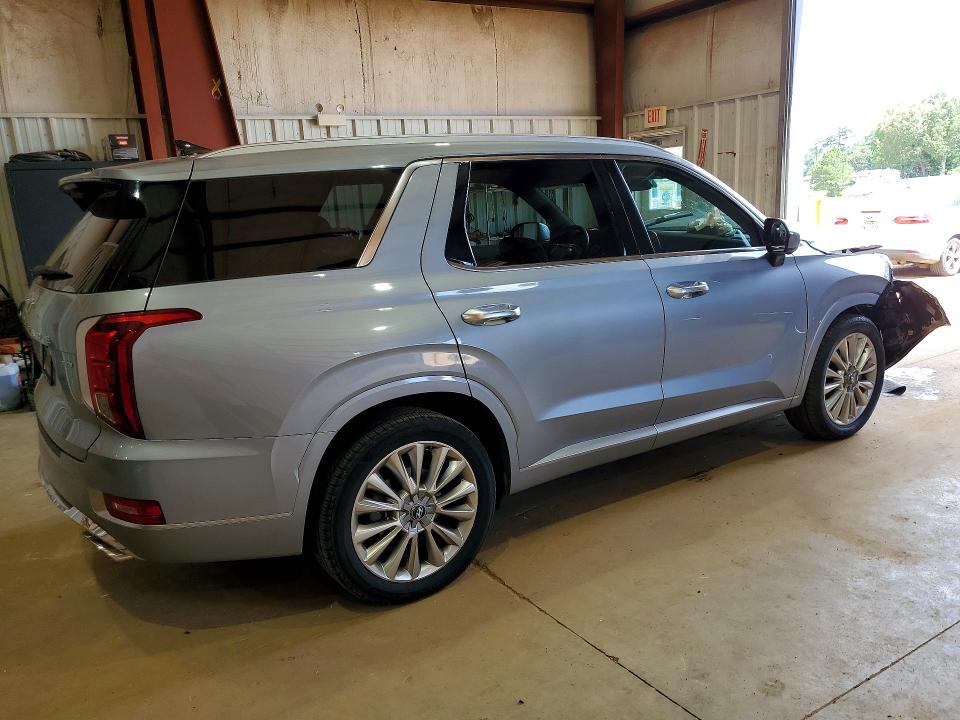 2020 Hyundai Palisade VIN KM8R5DHE9LU131453 COPART salvage auction — FRONT END, Tx - Salvage Vehicle Title, sold $4,350 on 2026-07-27 (photo 3)
