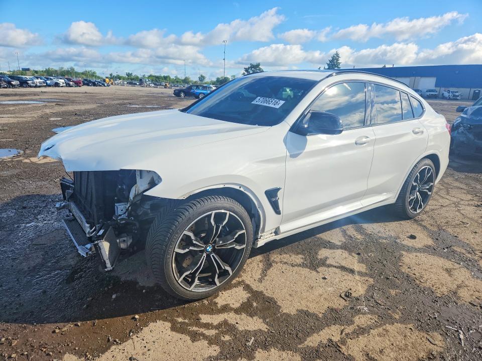 2021 BMW VIN 5YMUJ0C00M9F50093 COPART salvage auction — FRONT END, MI - CERTIFICATE OF TITLE, sold $26,750 on 2026-07-10 (photo 1)