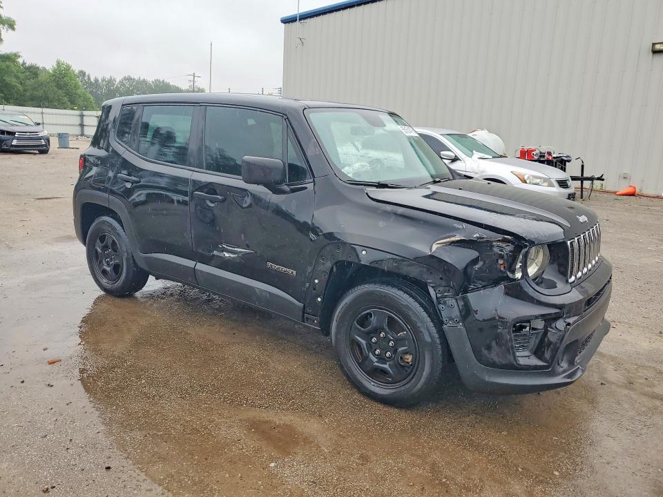 2019 Jeep Renegade VIN ZACNJAAB8KPK38407 COPART salvage auction — FRONT END, Sc - Cert Of Title-Salvage, sold $925 on 2026-07-27 (photo 4)