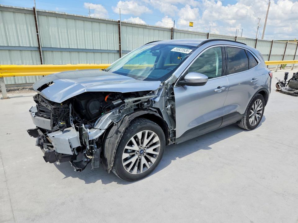 2021 Ford Escape VIN 1FMCU0DZ4MUA78401 COPART salvage auction — FRONT END, Tx - Salvage Vehicle Title, sold $5,400 on 2026-07-10 (photo 1)
