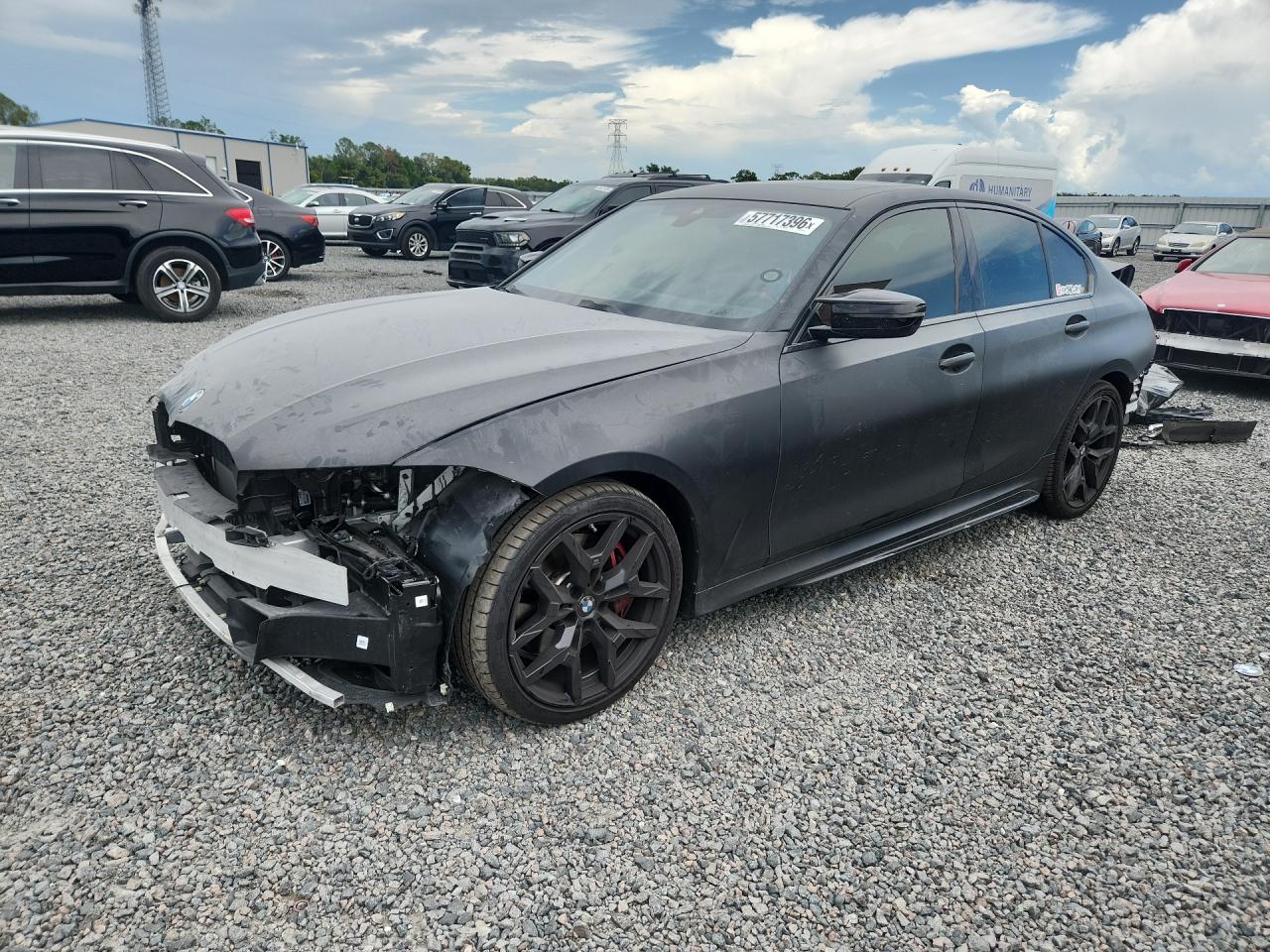 2025 BMW M340i VIN 3MW59FT01S8F78155 — COPART salvage auction photo
