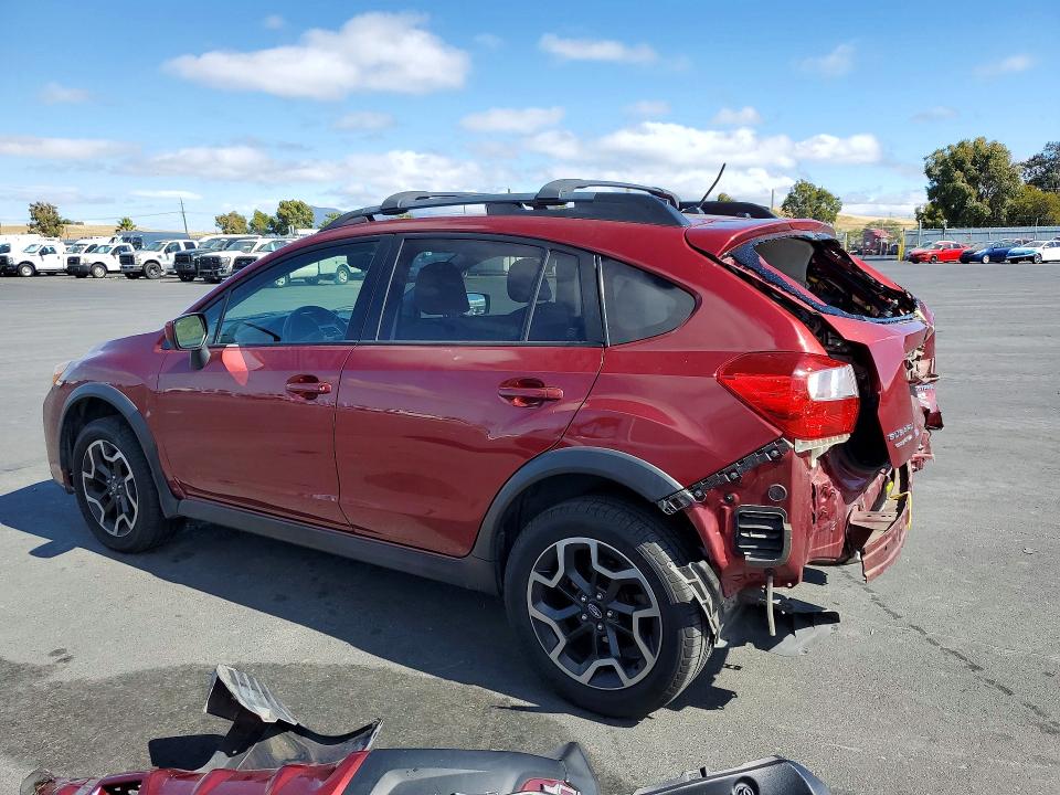 2017 Subaru Xv VIN JF2GPABCXHH247483 COPART salvage auction — REAR END, Ca - Salvage Certificate, sold $3,500 on 2026-07-20 (photo 2)