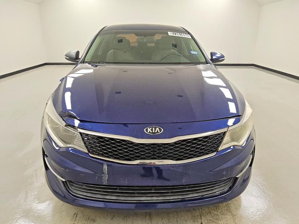 2016 Kia Optima VIN 5XXGT4L3XGG076837 COPART salvage auction — MECHANICAL, Tx - Certificate Of Title, sold $925 on 2026-07-09 (photo 5)