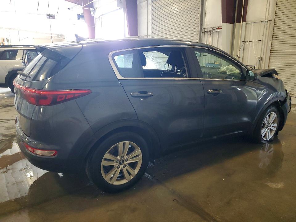 2018 Kia Sportage VIN KNDPMCAC7J7346360 COPART salvage auction — FRONT END, MN - CERT OF TITLE-PRIOR SALVAGE, sold $1,400 on 2026-07-27 (photo 3)