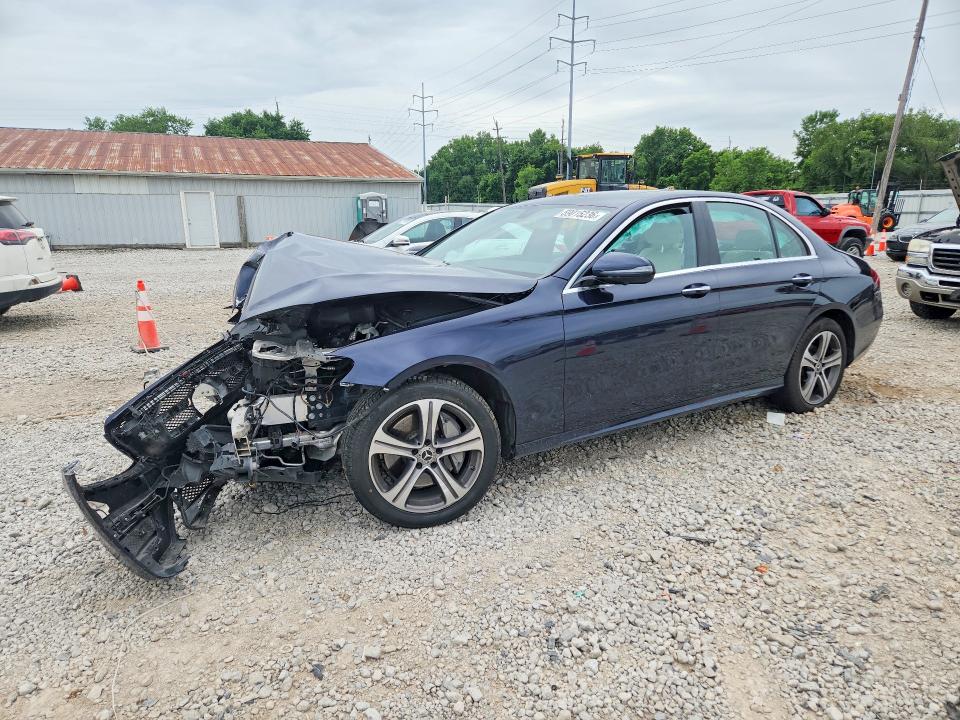 2020 Mercedes-benz E-klasse VIN W1KZF8EBXLA759323 COPART salvage auction — FRONT END, Oh - Cert Of Title-Salvage, sold $5,500 on 2026-07-31 (photo 1)