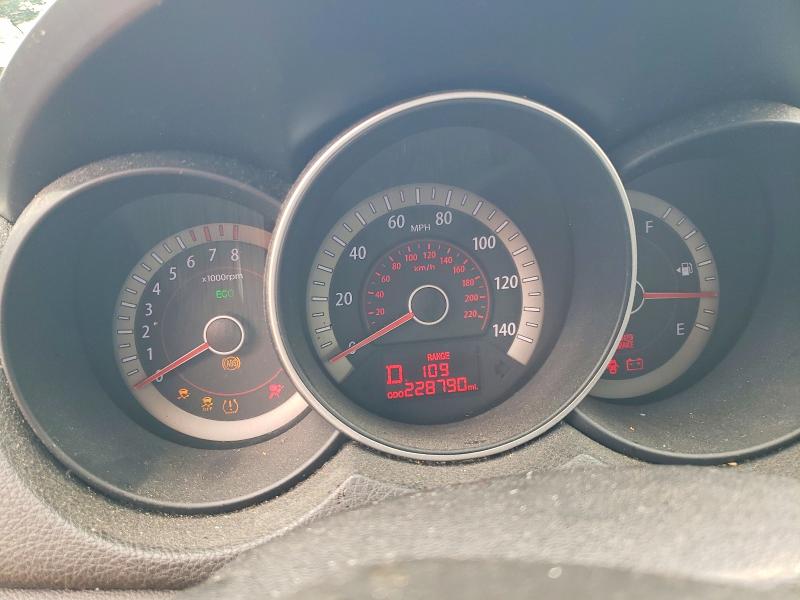 2012 Kia Forte VIN KNAFU4A23C5567815 COPART salvage auction — FRONT END, Va - Certificate Of Title, sold $350 on 2026-07-17 (photo 9)