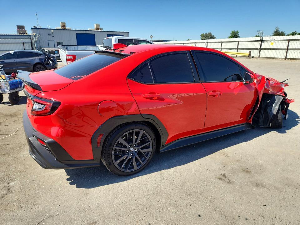 2022 Subaru Wrx VIN JF1VBAF61N9031364 COPART salvage auction — FRONT END, CA - SALVAGE CERTIFICATE, sold $5,400 on 2026-07-31 (photo 3)