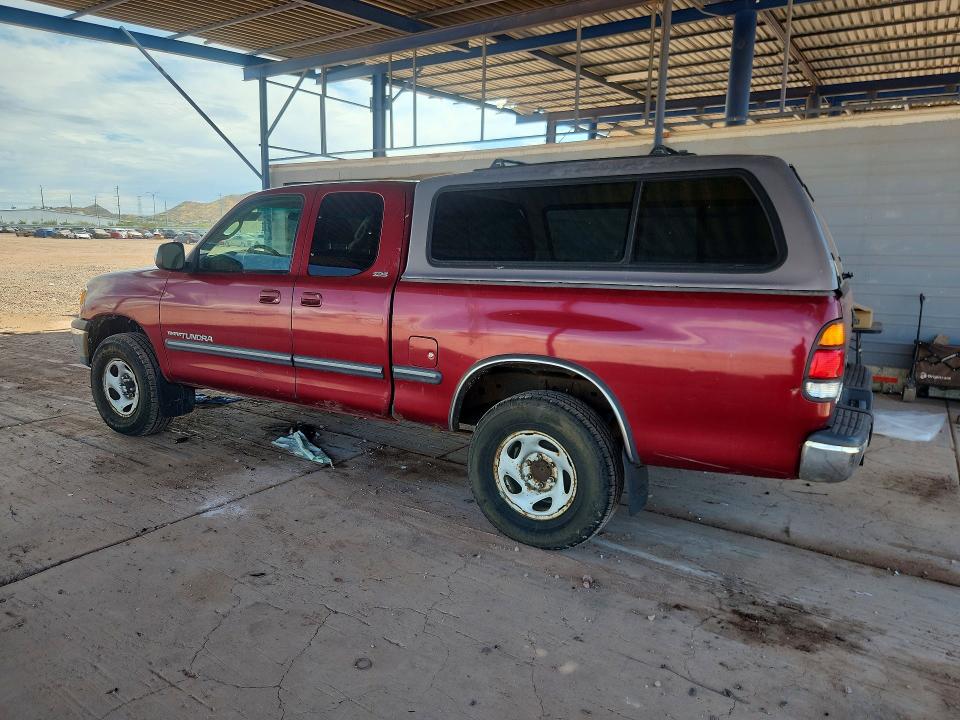 2002 Toyota Tundra VIN 5TBBT44192S312191 COPART salvage auction — FRONT END, Az - Certificate Of Title, sold $2,250 on 2026-07-28 (photo 2)