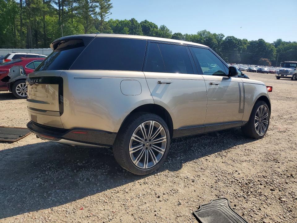 2025 Land rover RANGE ROVER VIN SALKP9E91SA312768 COPART salvage auction — FRONT END, Nc - Salvage Certificate Of Title, sold $81,500 on 2026-07-17 (photo 3)