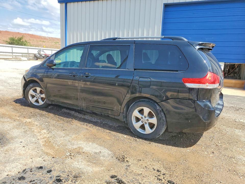 2014 Toyota Sienna VIN 5TDKK3DC9ES476356 COPART salvage auction — FRONT END, Tx - Certificate Of Title, sold $5,900 on 2026-07-14 (photo 2)