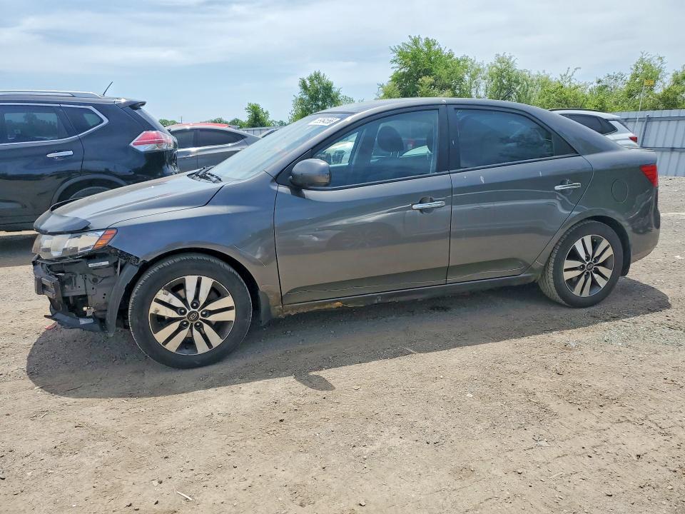 2013 Kia Forte VIN KNAFU4A23D5724664 COPART salvage auction — FRONT END, On - Permit No Brand - Unfit, sold $150 on 2026-07-23 (photo 1)
