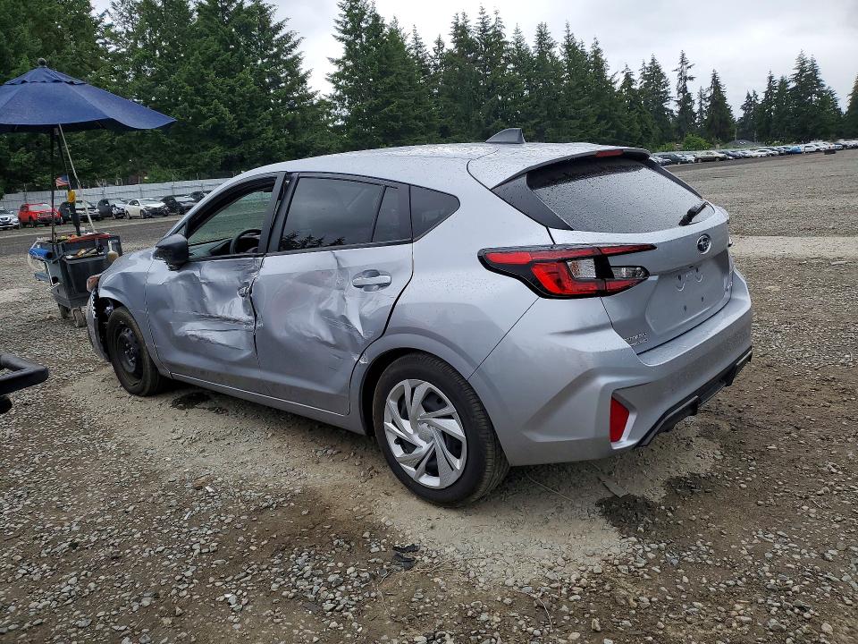 2025 Subaru Impreza VIN JF1GUABC1S8257971 COPART salvage auction — FRONT END, Wa - Bill Of Sale, sold $6,900 on 2026-07-24 (photo 2)