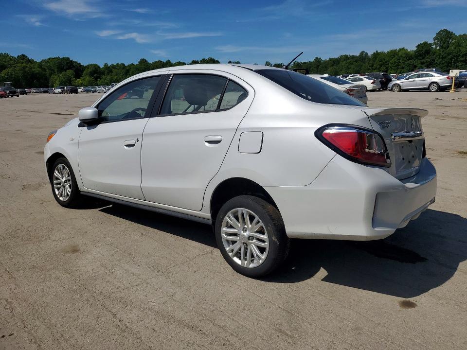 2024 Mitsubishi Mirage VIN ML32FUFJ2RHF17464 COPART salvage auction — FRONT END, Pa - Certificate Of Salvage, sold $1,300 on 2026-07-23 (photo 2)