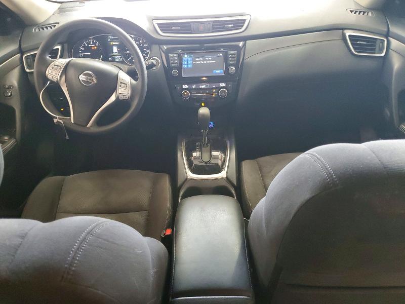 2015 Nissan Rogue VIN KNMAT2MV7FP506034 COPART salvage auction — REAR END, Va - Cert Of Title - Salvage, sold $1,850 on 2026-07-02 (photo 8)