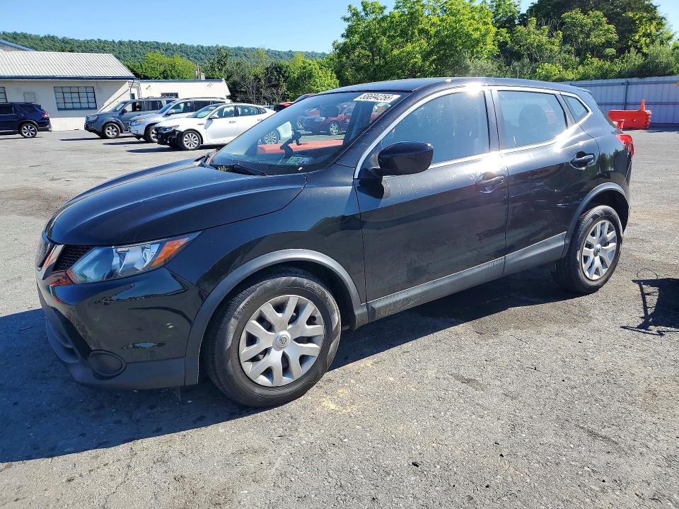 2018 Nissan Rogue VIN JN1BJ1CR3JW256897 COPART salvage auction — FRONT END, Pa - Certificate Of Salvage, sold $2,200 on 2026-07-07 (photo 1)