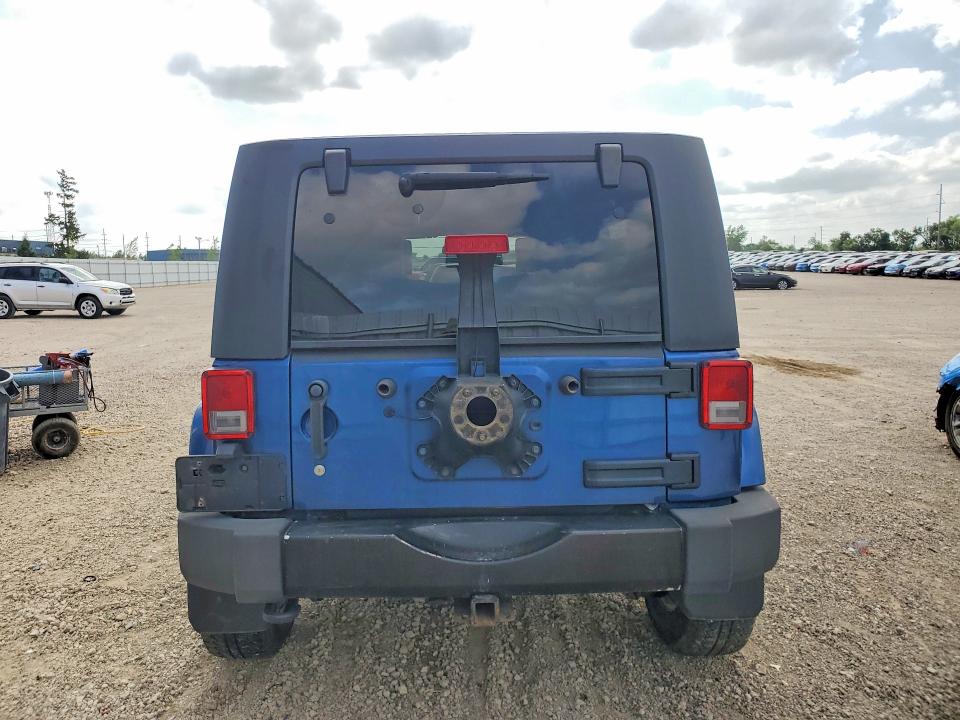 2010 Jeep Wrangler / VIN 1J4HA5H1XAL163761 COPART salvage auction — FRONT END, Ia - Cert Of Title-Salvage Title, sold $80 on 2026-07-29 (photo 6)