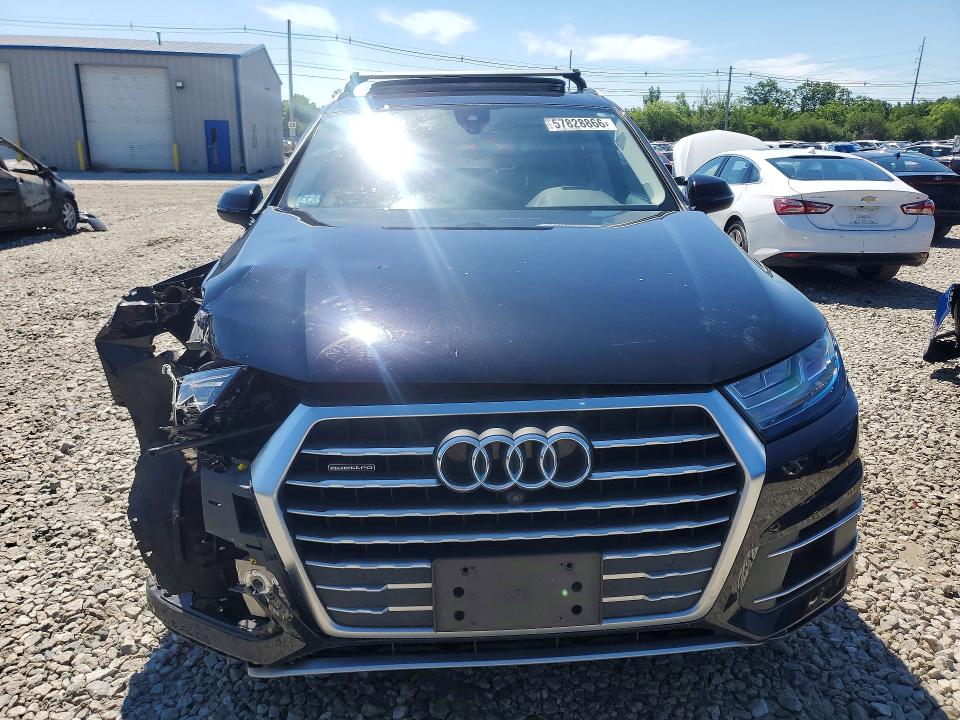 2019 Audi Q7 VIN WA1LHAF76KD018749 COPART salvage auction — FRONT END, Ma - Cert Of Title-Salvage, sold $6,100 on 2026-07-06 (photo 5)