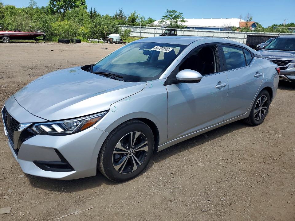 2023 Nissan Sentra VIN 3N1AB8CV2PY295397 COPART salvage auction — HAIL, OH - CERT OF TITLE-SALVAGE, sold $8,600 on 2026-07-30 (photo 1)