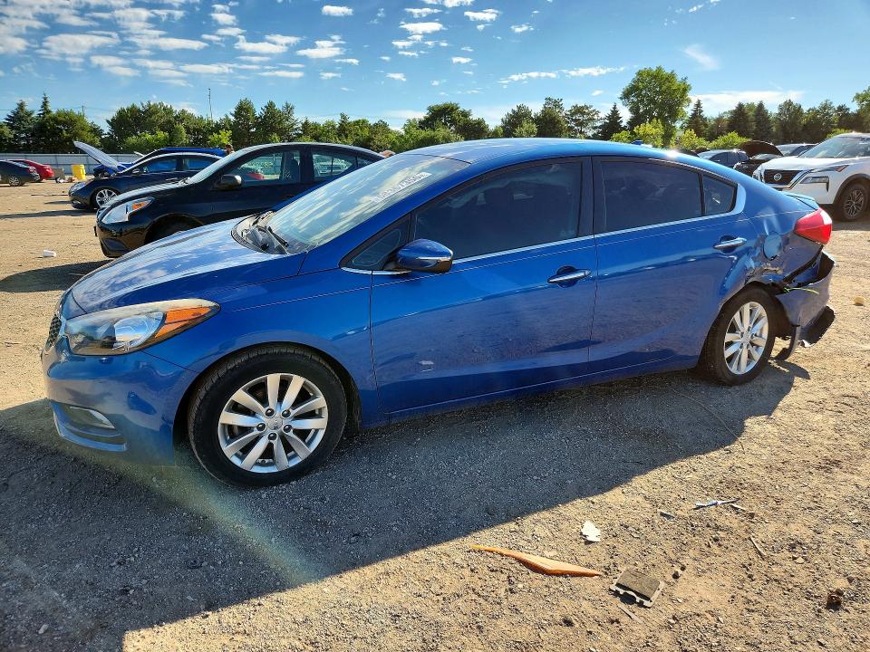 2014 Kia VIN KNAFX4A83E5124126 COPART salvage auction — REAR END, IL - SALVAGE CERTIFICATE, sold $525 on 2026-07-30 (photo 1)