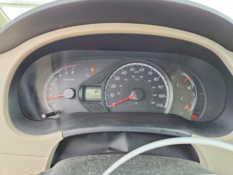 2011 Toyota Sienna VIN 5TDKK3DC2BS170952 COPART salvage auction — FRONT END, Nj - Cert Of Title-Salvage, sold $1,850 on 2026-07-08 (photo 9)