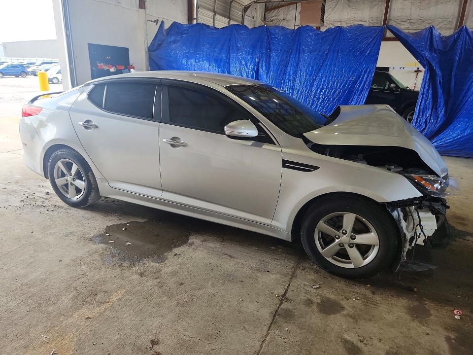 2014 Kia VIN 5XXGM4A74EG259277 COPART salvage auction — FRONT END, KY - CERT OF TITLE-SALVAGE, sold $675 on 2026-07-27 (photo 4)