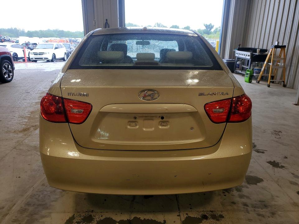 2008 Hyundai Elantra VIN KMHDU46D38U520040 COPART salvage auction — FRONT END, Il - Salvage Certificate, sold $225 on 2026-07-29 (photo 6)