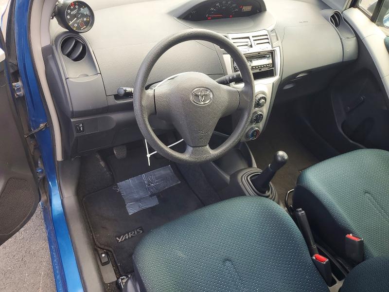 2007 Toyota Yaris VIN JTDJT923775118888 COPART salvage auction — FRONT END, OR - SALVAGE TITLE CERTIFICATE, sold $425 on 2026-07-20 (photo 8)