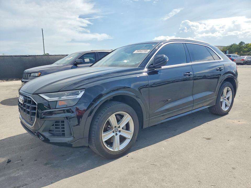 2019 Audi Q8 VIN WA1AVAF11KD016256 COPART salvage auction — MINOR DENT/SCRATCHES, Fl - Certificate Of Title, sold $16,800 on 2026-07-23 (photo 1)
