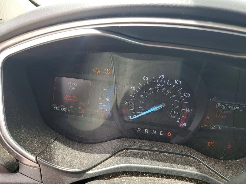 2019 Ford Fusion VIN 3FA6P0HD3KR195078 COPART salvage auction — FRONT END, Mi - Certificate Of Title, sold $975 on 2026-07-02 (photo 9)