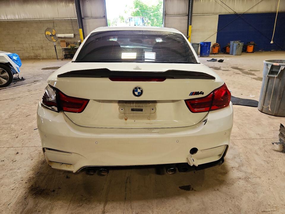 2016 BMW M4 VIN WBS3U9C55GP970370 COPART salvage auction — FRONT END, Pa - Certificate Of Salvage, sold $875 on 2026-07-29 (photo 6)
