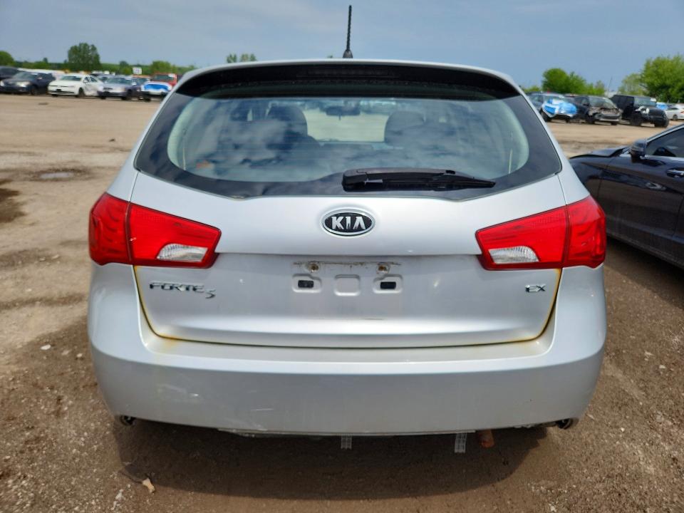 2011 Kia Forte VIN KNAFU5A22B5443734 COPART salvage auction — FRONT END, On - Permit Salvage, sold $400 on 2026-07-07 (photo 6)