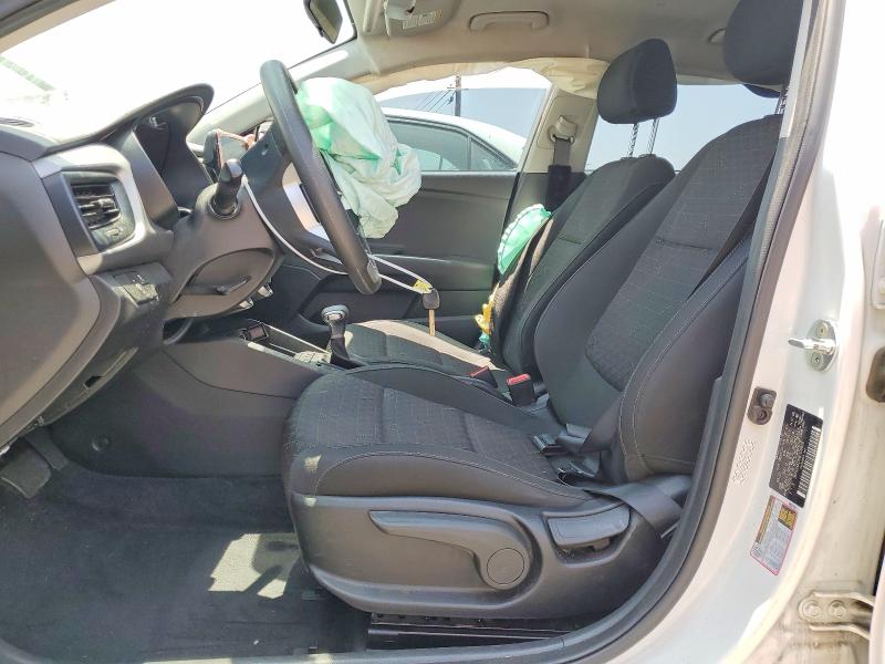 2022 Kia Rio VIN 3KPA24ADXNE509826 COPART salvage auction — FRONT END, Ca - App For Dup Clean Or Ac, sold $975 on 2026-07-09 (photo 7)