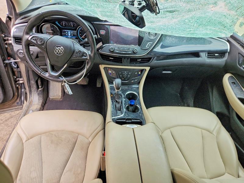 2018 Buick Envision VIN LRBFXCSAXJD054038 COPART salvage auction — FRONT END, Vt - Cert Of Title-Salvage Vehicle, sold $200 on 2026-07-13 (photo 8)