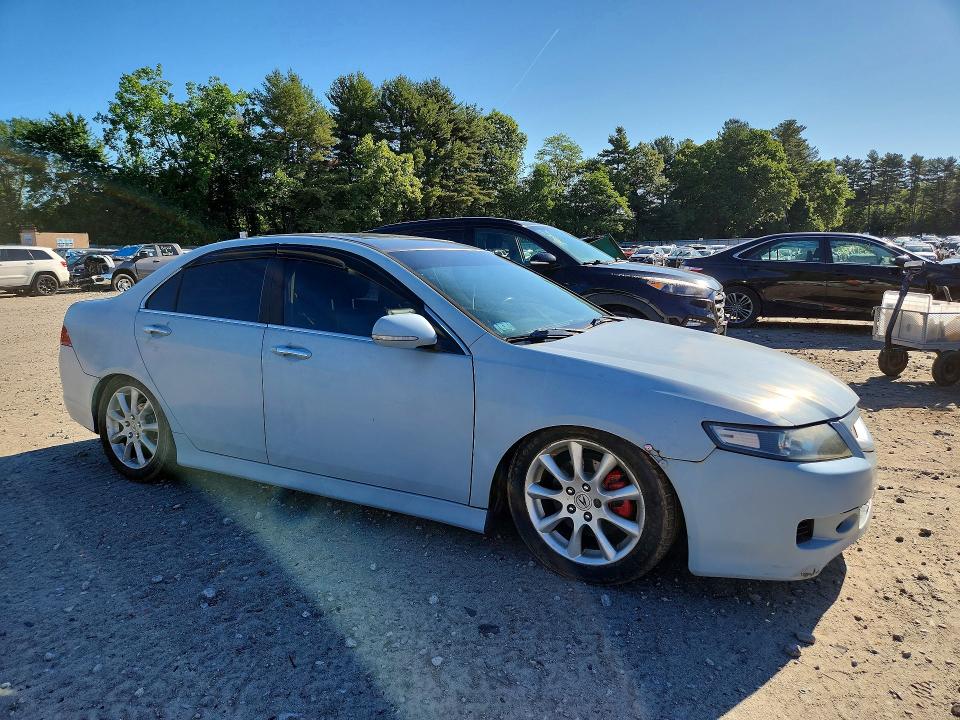 2008 Acura Tsx VIN JH4CL968X8C005351 COPART salvage auction — MINOR DENT/SCRATCHES, Ma - Cert Of Title-Reconstrctd Coll, sold $425 on 2026-07-13 (photo 4)