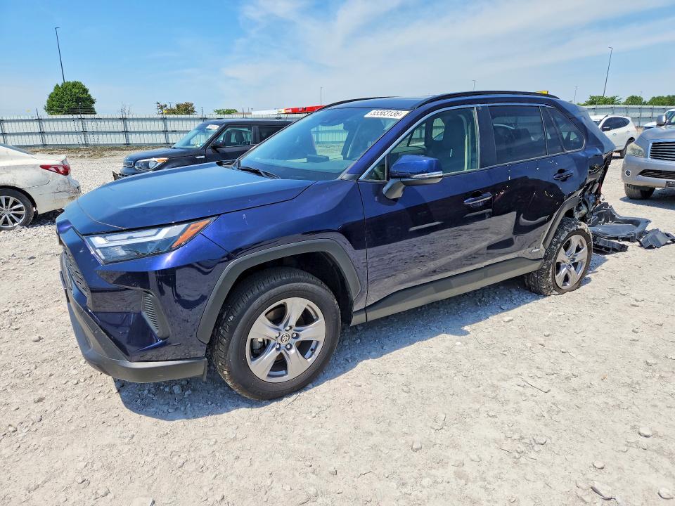 2025 Toyota Rav 4 VIN JTMRWRFV6SJ075425 COPART salvage auction — REAR END, Il - Salvage Certificate, sold $15,100 on 2026-07-27 (photo 1)