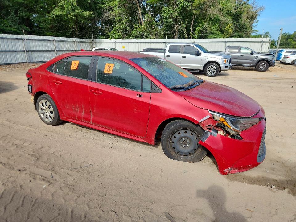 2020 Toyota Corolla VIN 5YFEPRAE1LP126023 COPART salvage auction — FRONT END, Fl - Certificate Of Title, sold $3,950 on 2026-07-09 (photo 4)