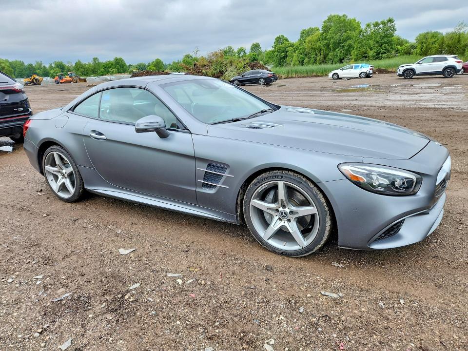2018 Mercedes-benz Sl-class VIN WDDJK7DA3JF050583 COPART salvage auction — HAIL, Oh - Cert Of Title-Salvage, sold $32,000 on 2026-07-20 (photo 4)