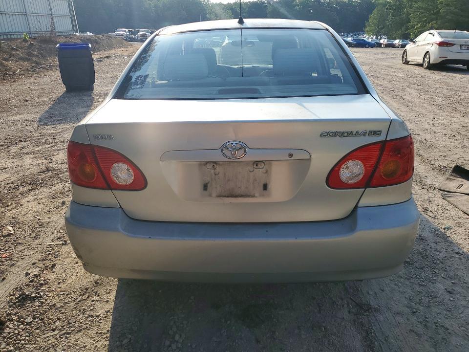 2003 Toyota Corolla VIN JTDBR32E630007533 COPART salvage auction — SIDE, NC - SALVAGE CERTIFICATE OF TITLE, sold $775 on 2026-07-17 (photo 6)