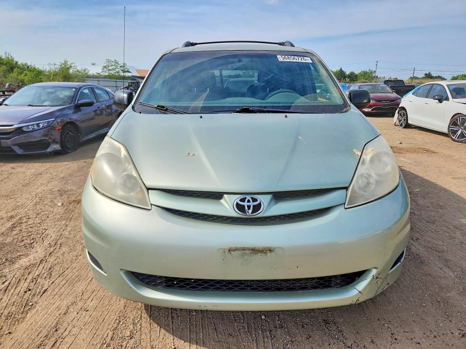 2006 Toyota Sienna VIN 5TDZA23C46S451248 COPART salvage auction — REAR END, Oh - Certificate Of Title, sold $700 on 2026-07-13 (photo 5)