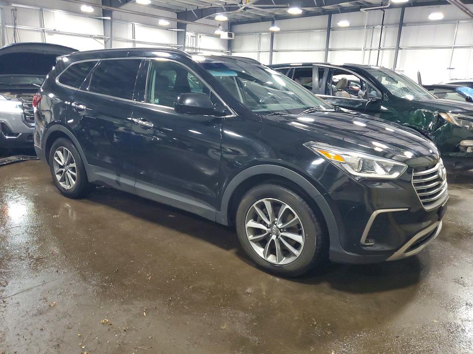 2017 Hyundai Santa fe VIN KM8SMDHF7HU209457 COPART salvage auction — VANDALISM, Mn - Cert Of Title-Salvage, sold $250 on 2026-07-28 (photo 4)