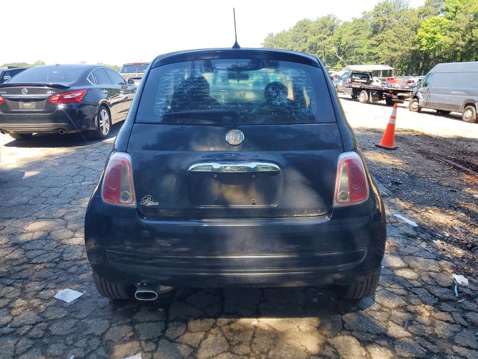 2013 Fiat 500 VIN 3C3CFFAR7DT534296 COPART salvage auction — FRONT END, Mt - Certificate Of Title, sold $650 on 2026-07-10 (photo 6)