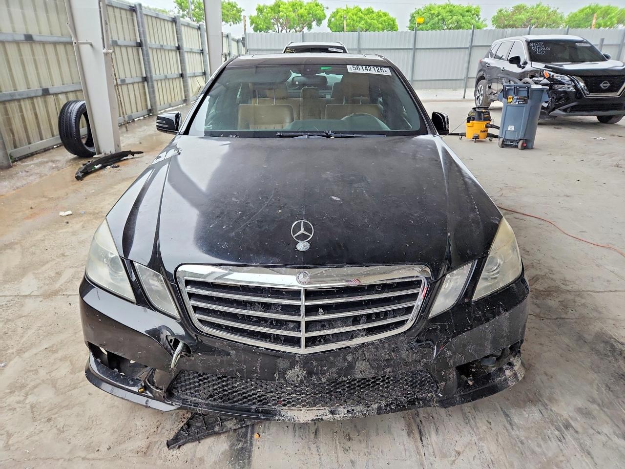 2010 Mercedes-Benz E-Class VIN WDDHF7CB6AA018057 COPART salvage auction — Front End, FL - CERTIFICATE OF TITLE, sold $400 on 2026-07-01 (photo 5)