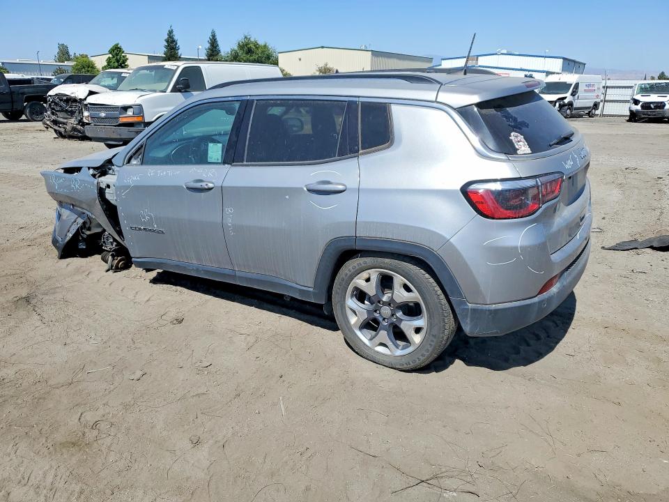 2021 Jeep Compass VIN 3C4NJCCB4MT573476 COPART salvage auction — FRONT END, Ca - Lien Papers-Clean Or Ac, sold $1,950 on 2026-07-17 (photo 2)