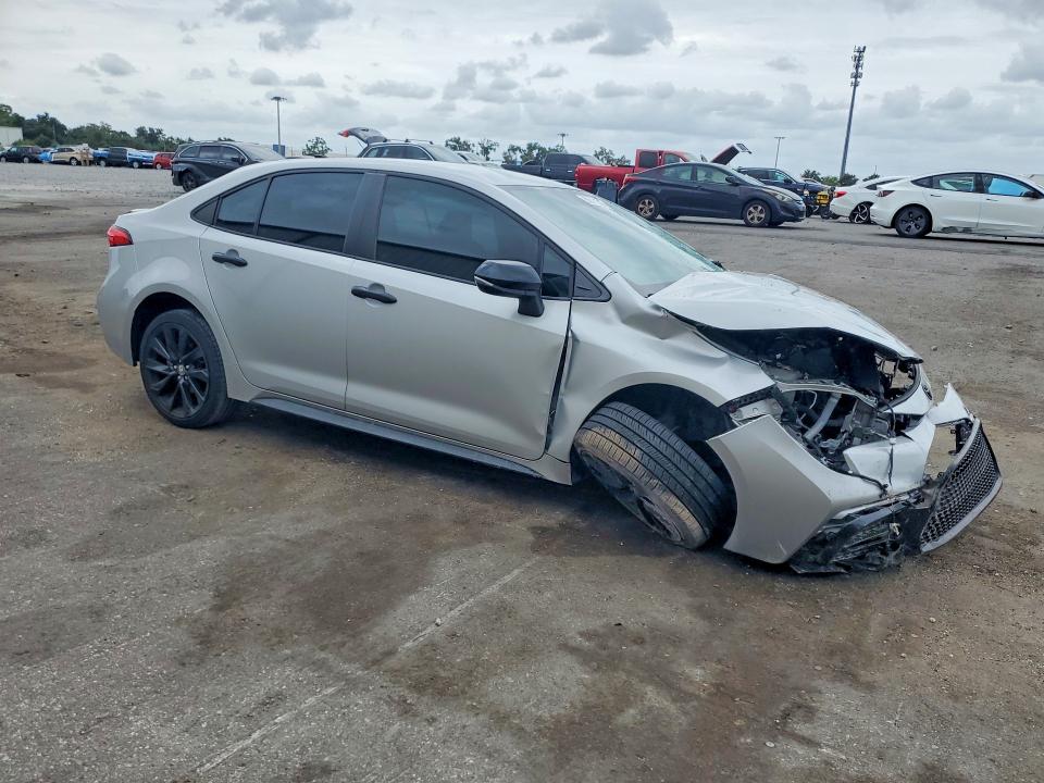 2021 Toyota Corolla VIN 5YFS4MCE7MP072417 COPART salvage auction — FRONT END, Fl - Cert Of Title Slvg Rebuildable, sold $1,900 on 2026-07-08 (photo 4)