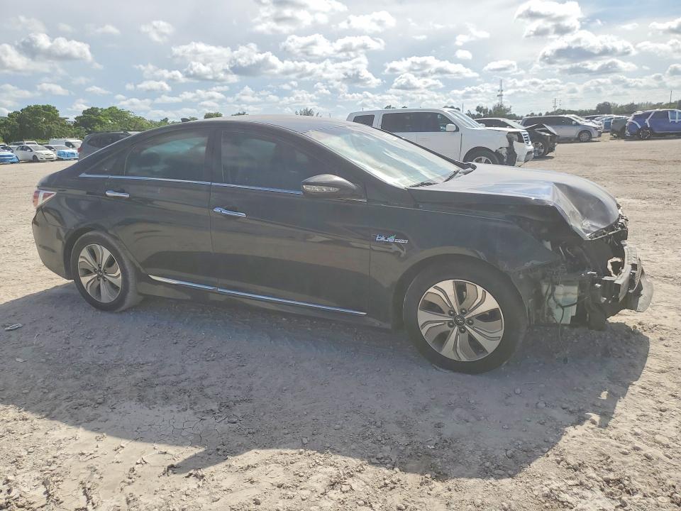 2013 Hyundai Sonata VIN KMHEC4A41DA094830 COPART salvage auction — FRONT END, Fl - Cert Of Title Slvg Rebuildable, sold $600 on 2026-07-14 (photo 4)
