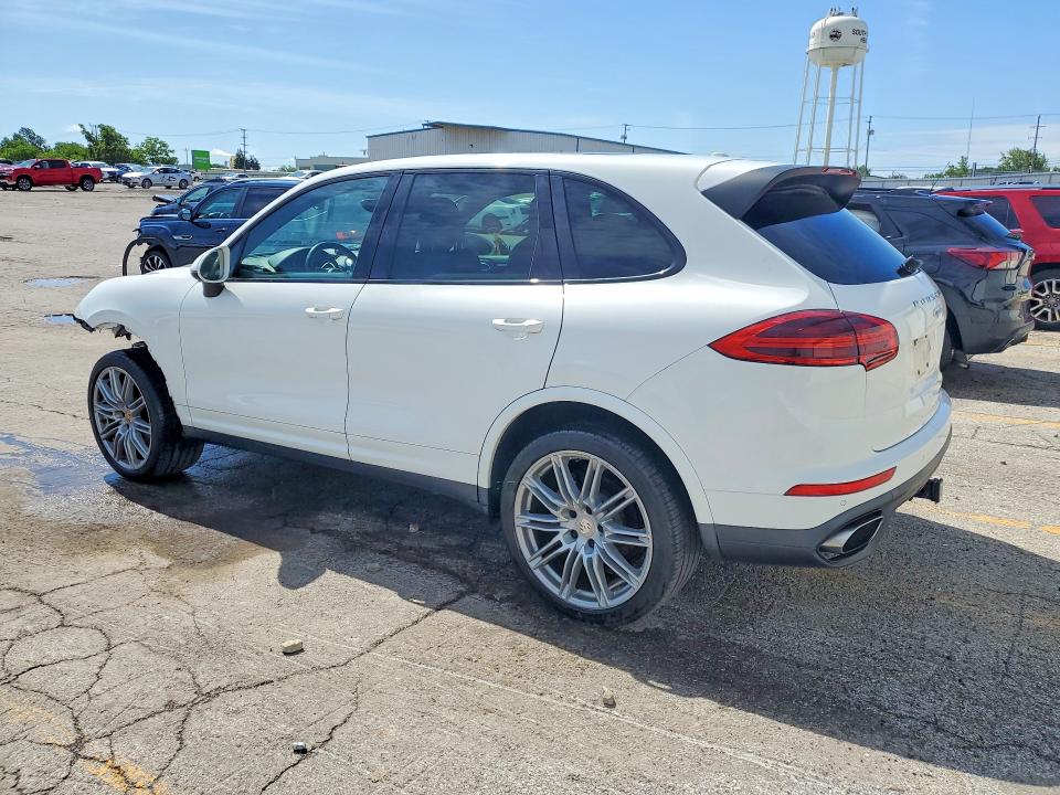 2018 Porsche Cayenne VIN WP1AA2A20JKA01571 COPART salvage auction — FRONT END, Il - Salvage Certificate, sold $4,450 on 2026-07-06 (photo 2)