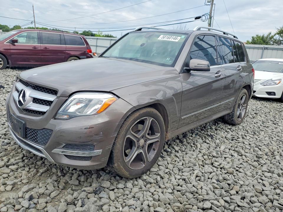 2014 Mercedes-benz Glk-klasse VIN WDCGG0EB8EG330093 COPART salvage auction — MECHANICAL, NJ - CERT OF TITLE-SALVAGE, sold $2,050 on 2026-08-03 (photo 1)