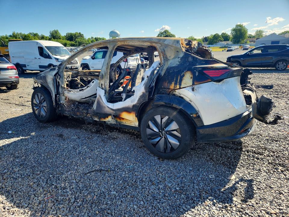 2024 Nissan Ariya VIN JN1CF0BB5RM730103 COPART salvage auction — BURN, NJ - CERT OF TITLE-SALVAGE, sold $350 on 2026-07-24 (photo 2)